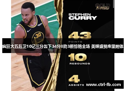 疯狂大五后卫10记三分轰下34分8助3断惊艳全场 美媒盛赞库里附体
